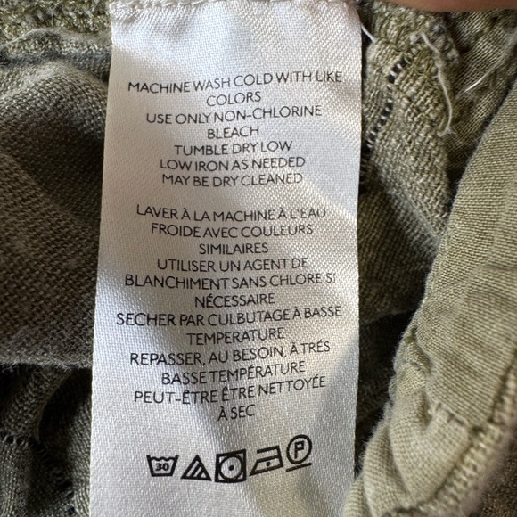 Free People Textured Khaki Joggers - Picture 8 of 12